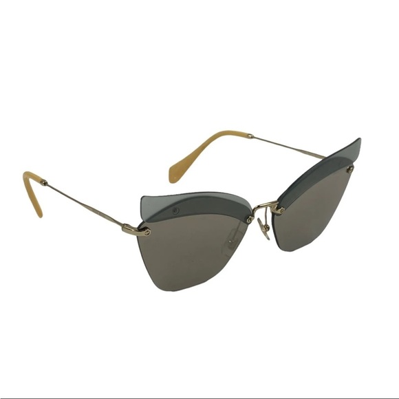Miu Miu SMU56T Catwalk butterfly shaped Sunglasses EUC - Picture 9 of 16